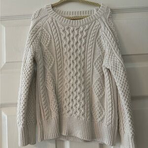 KID J.CREW CABLE KNIT SWEATER